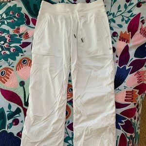 Lululemon dance studio pants, lined